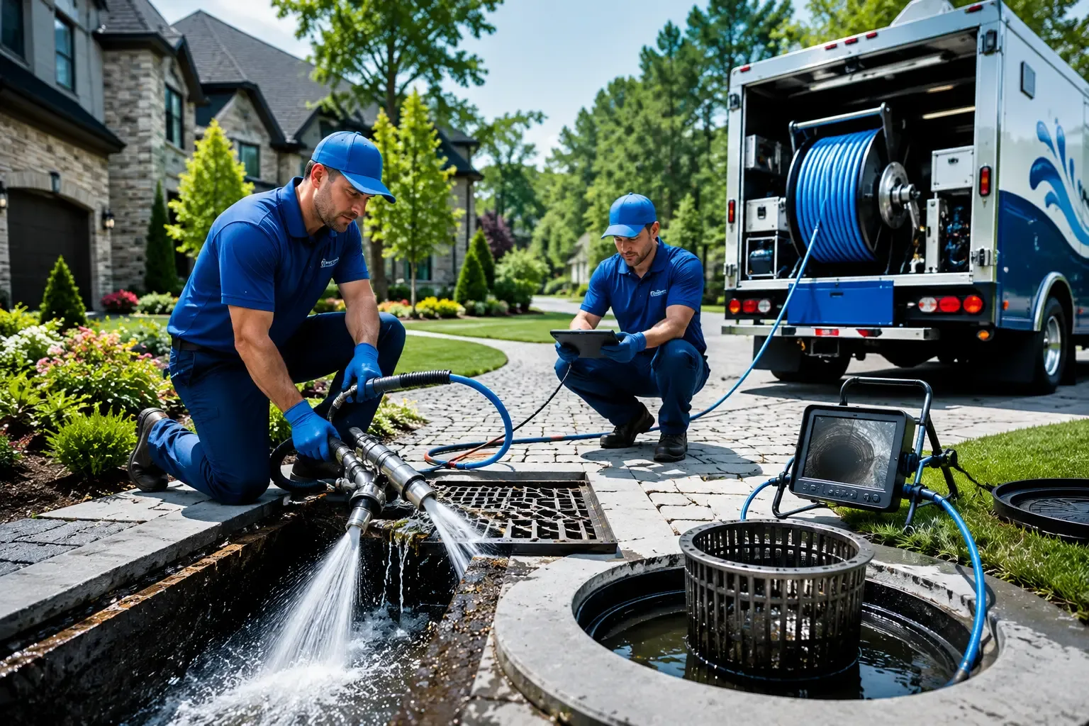 Local outdoor drain cleaning professionals in New Bedford, MA